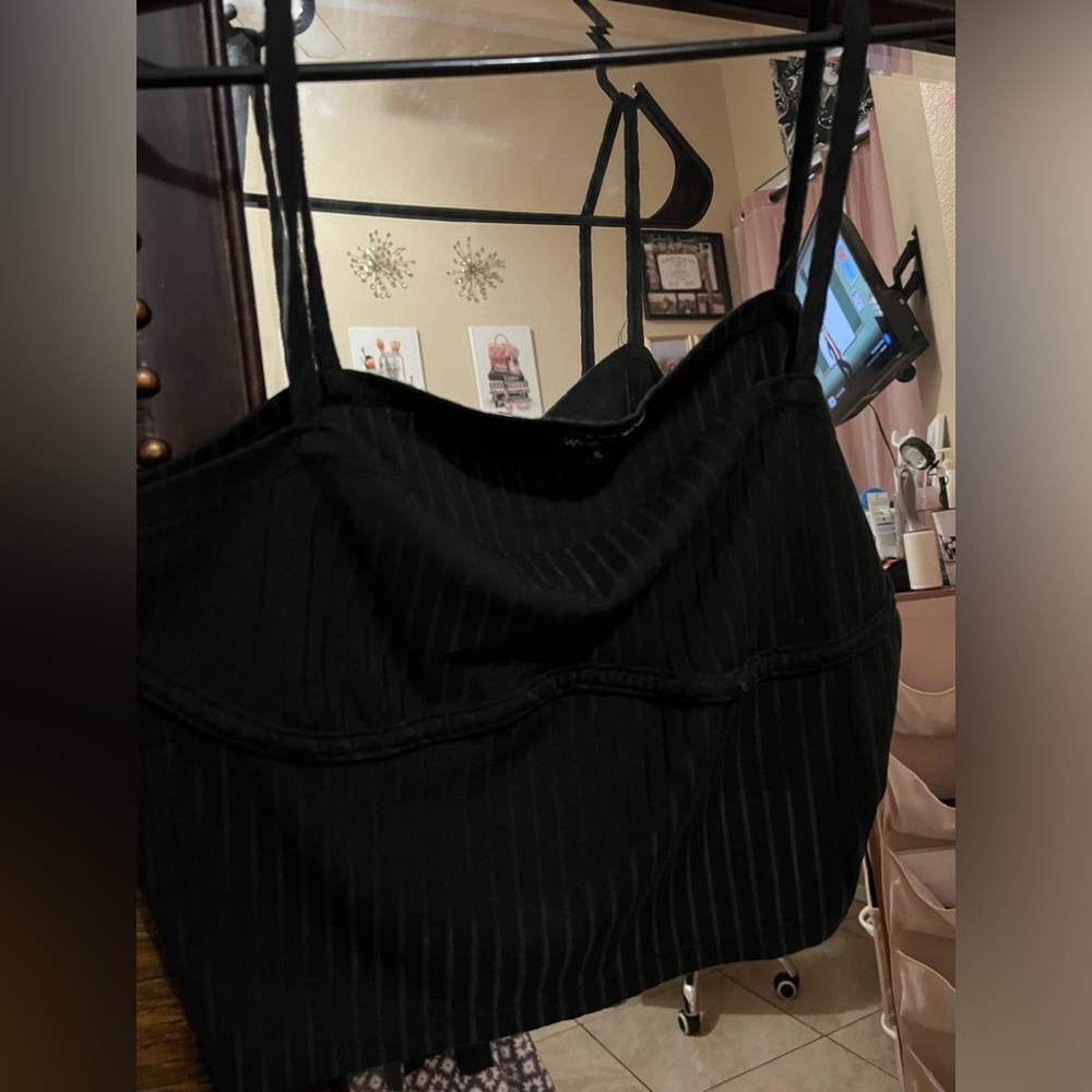 Wearever Black Crop Top